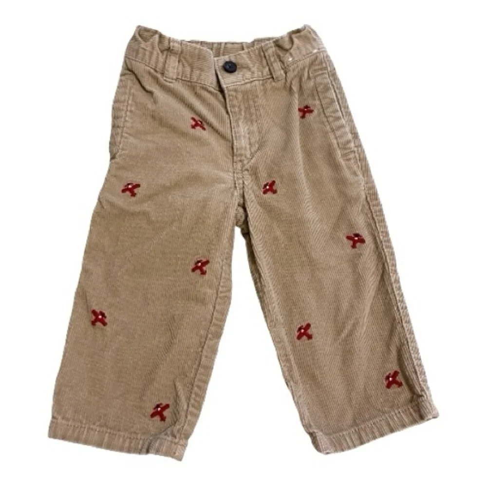 Gymboree Corduroy Slacks & Janie and Jack Denim Jeans, Size 12 Months.